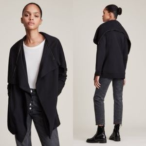 All Saints Dahlia zip sweater